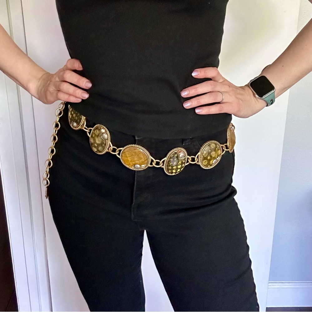 Chico’s Vintage Boho Chain Belt